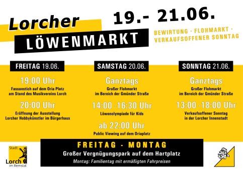 Löwenmarkt Plakat